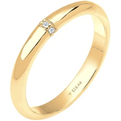 Elli DIAMONDS Diamant 0.045 ct. Klassik Verlobung 925 Silber 58 Damen 