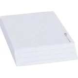 KÖNIG & EBHARDT Karierter Notizblock 98 x 20 mm Weiß 170 Blatt