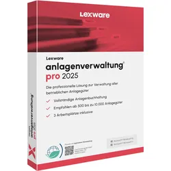 Lexware anlagenverwaltung pro 2025