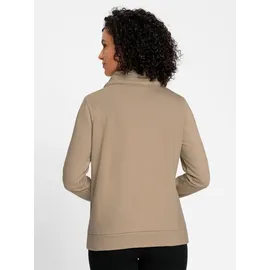 Inspirationen Sweatshirt Bedruckt Beige/Eucalyptus 40
