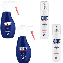 NoBite Haut & Kleidung Schutz-Set 1 St Sparset