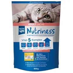 NutriQM Nutriness Adult 6x800g Lachs