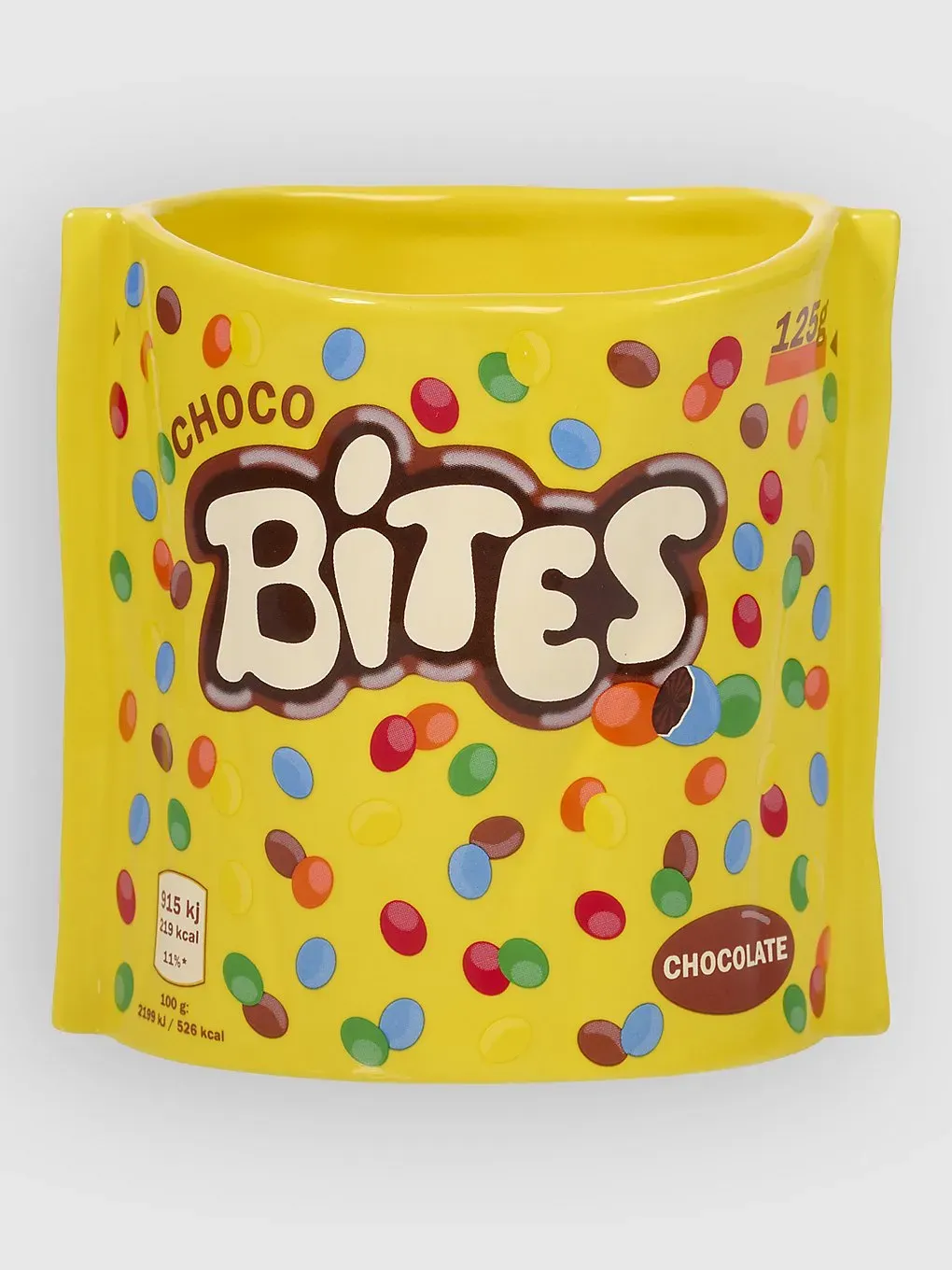 bitten Choco Bites Ceramic Decoration Vase yellow Gr. Uni