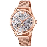 Festina Automatik F20628/2 Damen Automatikuhr - Goldfarben