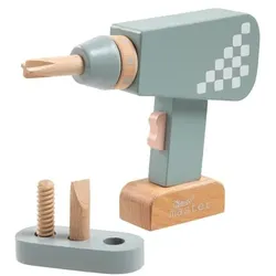 howa® Kinder Bohrmaschine aus Holz mit magnetischen Bits