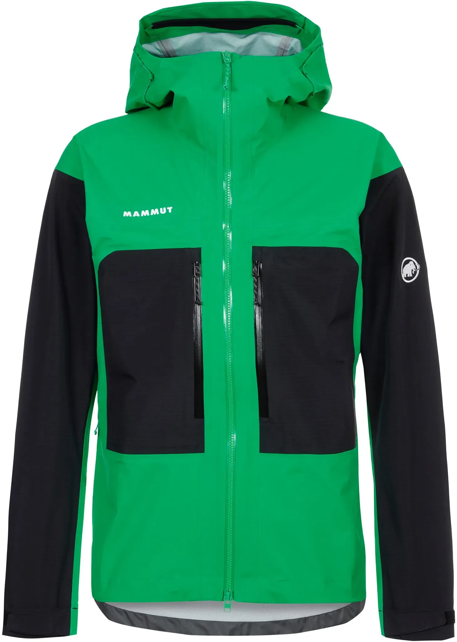 Mammut Taiss Hardshelljacke Herren in pinea-black, Größe L - grün