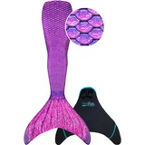Meerjungfrauenflosse Mermaidens Original Asian Magenta für Kinder magentapink S (110/122)