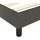 vidaXL Boxspringbett Dunkelgrau 120x200 cm Samt1393298