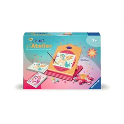 Ravensburger CreArt, Malen nach Zahlen - Neon Atelier Einhorn