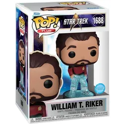 Funko - POP! - Star Trek - Transporting William T. Riker Plus