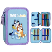 Cerdá Federmäppchen mit Zubehör Bluey Hellblau – Mädchen Cerdà