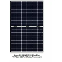 Luxor Solar Luxor ECO LINE M108 Glas/Glas TOPCon, 430Wp, bifazial, transparent