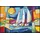 Wash+Dry sailing home 50 x 75 cm Bunt