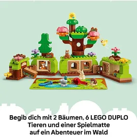 LEGO Duplo Wald mit wilden Tieren 10480