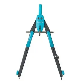 ARISTO Schnellverstellzirkel bis 340 mm Durchmesser 2 Gelenke neonblau