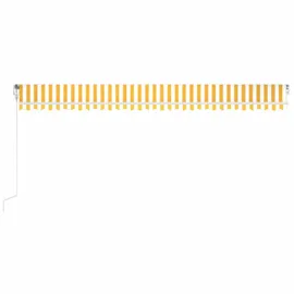 vidaXL Markise 600 x 350 cm gelb