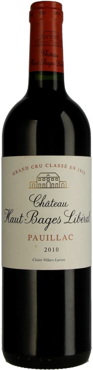 Chateau Haut-Bages 2010 Libéral Pauillac Grand Cru Classé 2010 rot
