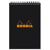 Rhodia Notizblock A5 liniert schwarz