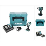 Makita DTD 154 RM1J Akku Schlagschrauber 18V 1/4" 175Nm Brushless + 1x Akku 4,0Ah + Ladegerät + Makp (Akkubetrieb)