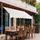 Costway Klemmmarkise 250 cm beige