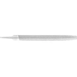 PFERD Angelfeile gefräst Halbrund-hohl 250mm Zahnung 1, grobe Zerspanung weicher Metalle