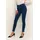 Kaffe Jeans KAlaura Damen Jeans High Waist Skinny Fit Mit Hoher Bund 36, Dark Blue Denim - 36