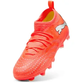 Puma Future 9 Match FG/AG Kinder glowing red/white/black/silver 32,5