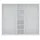 marmex möbel TRES Y/B Garderobenschrank 250x206x51 Weiß