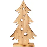 NÄVE LED-Holz-Dekoleuchte »Tannenbaum, klein