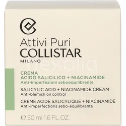Collistar Attivi Puri Salicylic Acid + Niacinamide Cream 50 ml