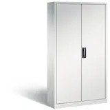 C+P Serie 13 Büroschrank 100 x 42 x 198 cm grau