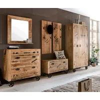 SIT Möbel SIT Dielen-Set »RUSTIC«, Holz, natur - braun
