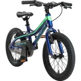 Bikestar Kinderfahrrad 16 Zoll RH 25 cm blau/grün