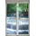 Queence Wandsticker QUEENCE "Bach", bunt, B:40cm H:60cm T:0,1cm, Wandtattoos, Wandsticker, Wandbild, selbstklebend, 3D, Fenster