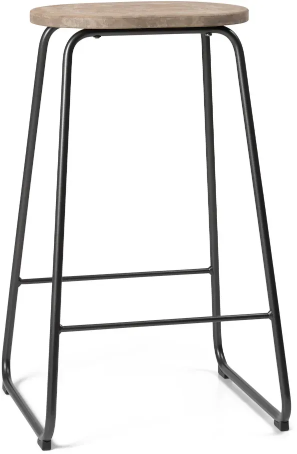 Mater Earth Barhocker, höhe 69 cm, coffee waste light