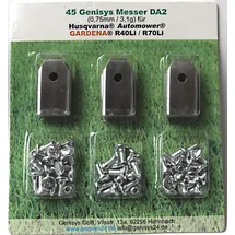 genisys Ersatzklingen für Mähroboter 0,75 mm