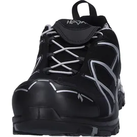 Haix Halbschuh schwarz/silber Black Eagle Safety 41.1 Low ESD, S1P, EU-Schuhgröße: 40