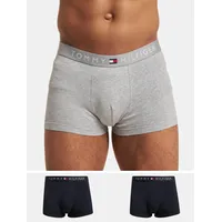 Tommy Hilfiger 3 Pack Trunk Boxershorts in Grau, Größe S