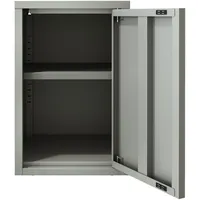 [en.casa] Hängeschrank Burlöv 50x33x35 cm Stahl Grau 33 x 35 50 x