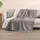 kamelshopping Musselin Decke Kuscheldecke 130 x 180 cm Grau