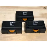 Tanos Aufbewahrungsbox ABS 105 x 31,3 x 66 mm schwarz/orange unbestückt