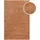 WECON HOME Teppich Seattle, rechteckig, Höhe: 11 mm, Kurzflorteppich, handgewebt, TENCEL & Schurwolle, Streifen, Wohnzimmer braun 160 cm x 230 cm x 11 mm