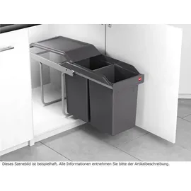 HAILO Tandem 30l dunkelgrau