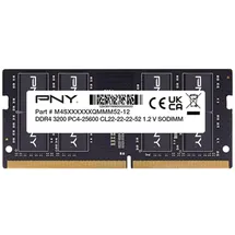 PNY Performance DDR4 3200MHz CL22 1.2V Notebook-Speicher (MN16GSD43200-TB)