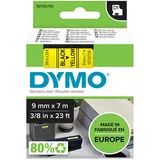 Dymo Original D1-Etikettenband | schwarz auf gelb | 9 mm x 7 m | selbstklebendes Schriftband | für LabelManager-Beschriftungsgerät