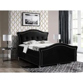 Mirjan24 Bedran Lux 200 x 200 cm Schwarz