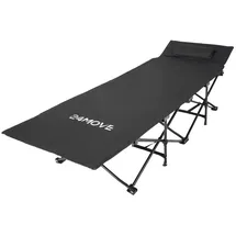 24move Feldbett Campingbett Schwarz