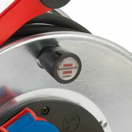 Brennenstuhl 1198520 Kabeltrommel 25.00 m Schwarz Schutzkontakt-Stecker