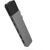 Hyper HyperDrive NET 6-in-2 Dockingstation USB-C MacBook Grau