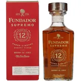 Fundador Supremo 12 Years Old Sherry Casks Brandy de Jerez 40% Vol. 0,7l in Geschenkbox